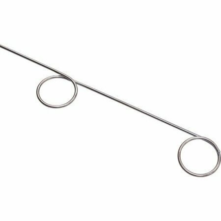 HILLMAN 28 in. H Silver Aluminum Pigtail Sign Stake, 20PK 848648